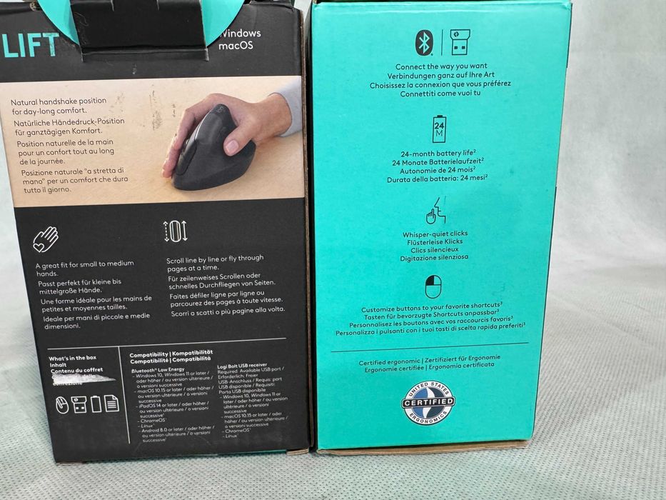 Mишка - Logitech Ergo Lift Left