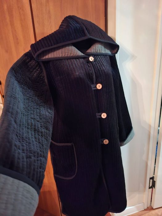 Стеганый чапан ручная стежка