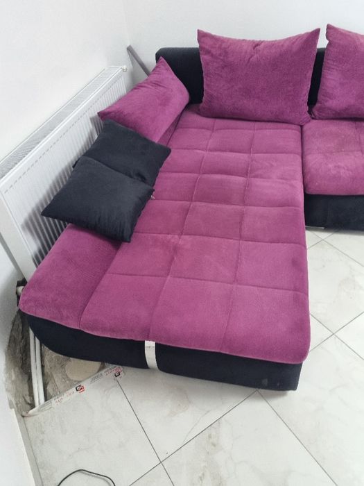 Canapea colțar extensibil 3x2,05 metri