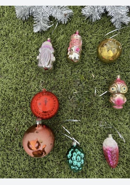 Елочные игрушки СССР, елка