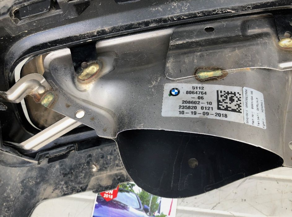 BMW seria 7 G11 G12 bara spate M pachet M50d M paket 750d 750