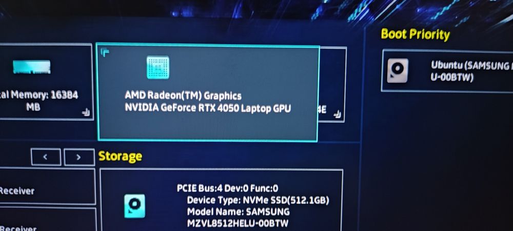 ASUS TUF Gaming A15 FA507NU (RTX 4050 6GB 16GB ram 512 rom