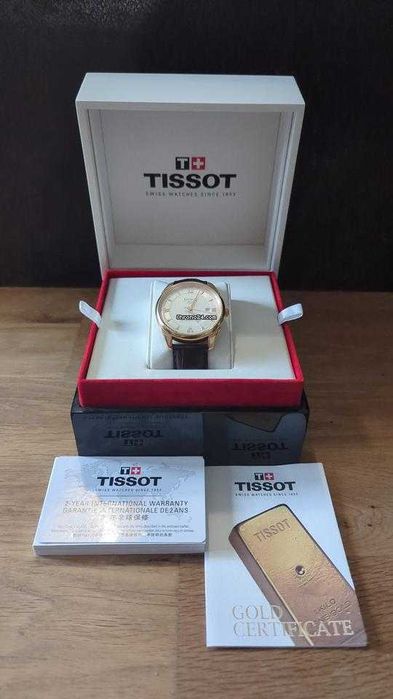 Часовник Tissot powermatik 80 - 18к злато
