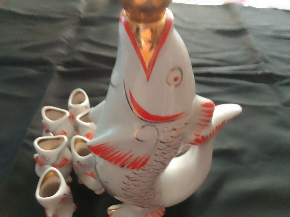 Разное. Фарфоровый набор "РЫБКИ".