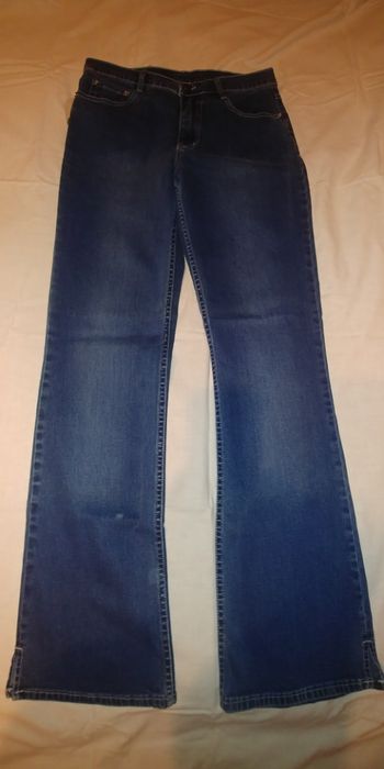 Blugi LONA Originali- Evazati, mar 32, Indigo, Nou Eticheta,THAILAND