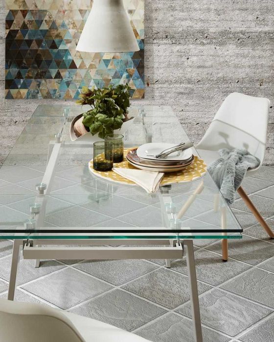 Tablou verde printat pe panza 80x100 cm Dou - Kave Home