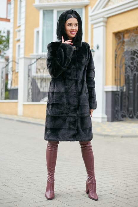 Новая норковая шуба