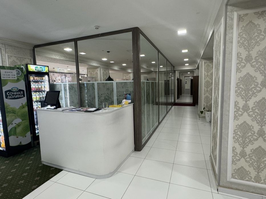 Стекляные перегородки