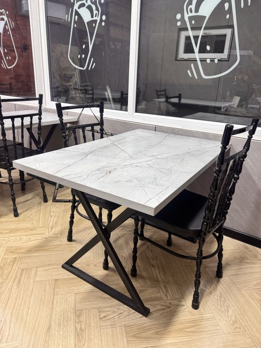 Обеденный стол в стиле лофт для ресторан кафе