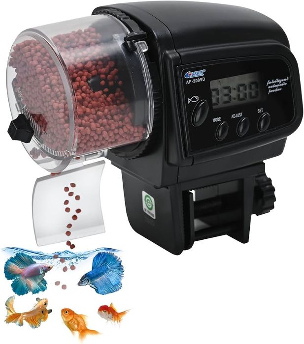 Hrănitor automat pentru acvariu Podazz AF-2009D cu temporizator