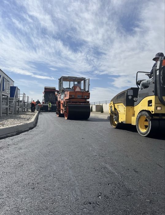 Асфальт Укладка асфальта