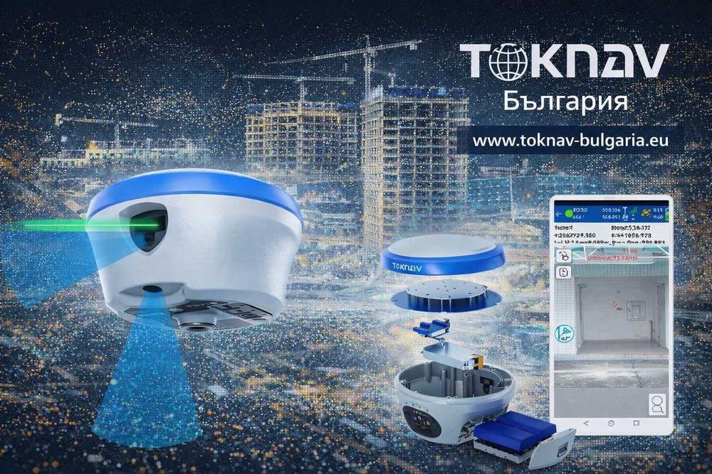GNSS приемник T40 на TOKNAV - високоточен геодезически GPS.