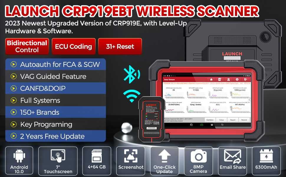 LAUNCH X431 CRP919E BT OE-LEVEL All System Diagnostics 2 Ani Update