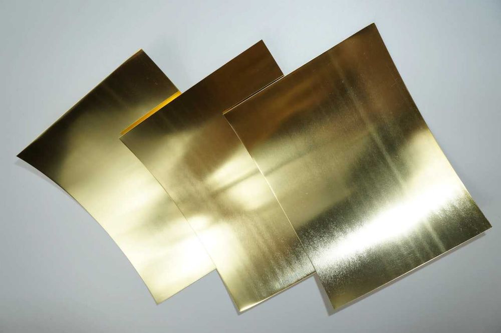 Латунные листы новые