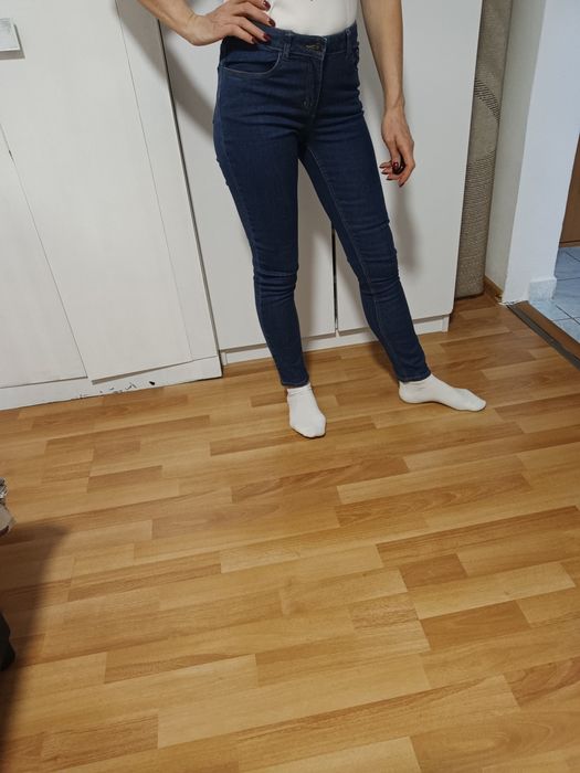 Blugi skiny albastru indigo