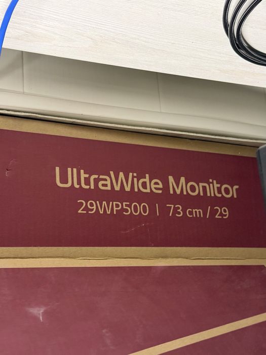 LG 29”WP500-B IPS 5mc, 75Hz, UWHD (2560 x 1080) Ultra Wide Led Monitor