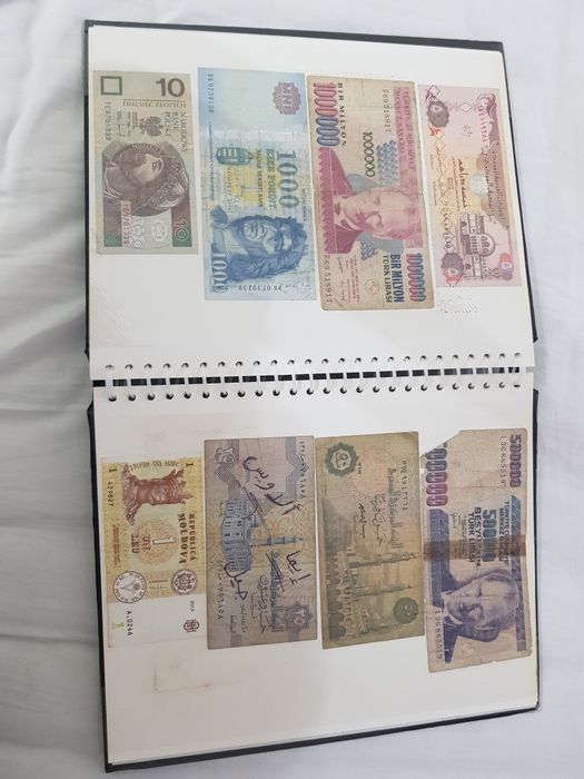 Clasor bancnote mixte.