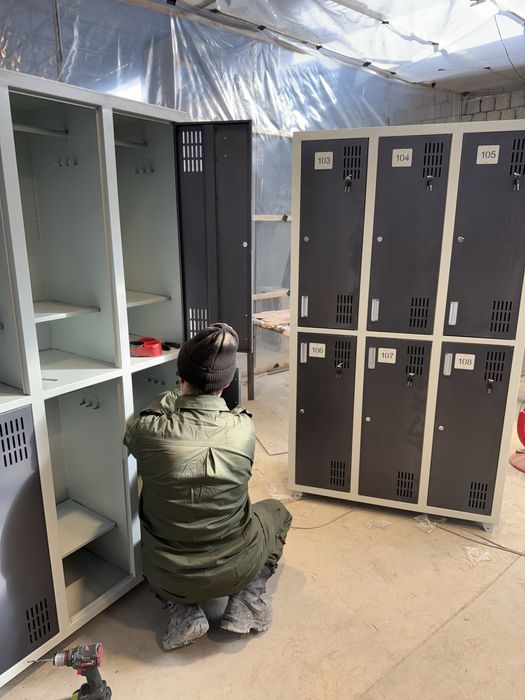 Металлический Щит для раздевалки | Шит | Razdevalka Shkaf | OPT MGW-53