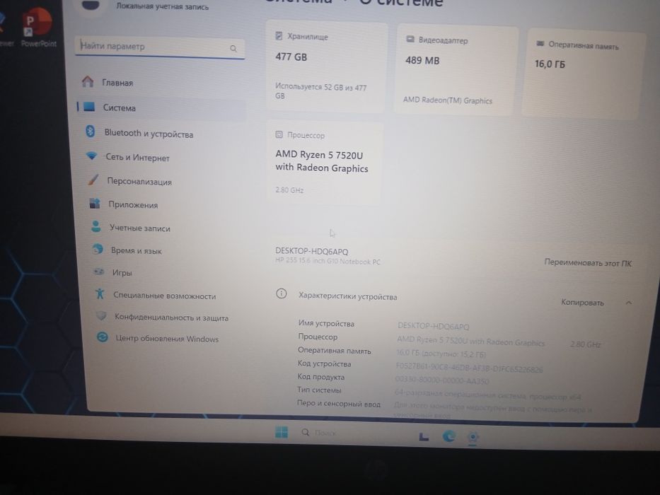 Noutbuk yangi holati ko'p ishlatilmagan