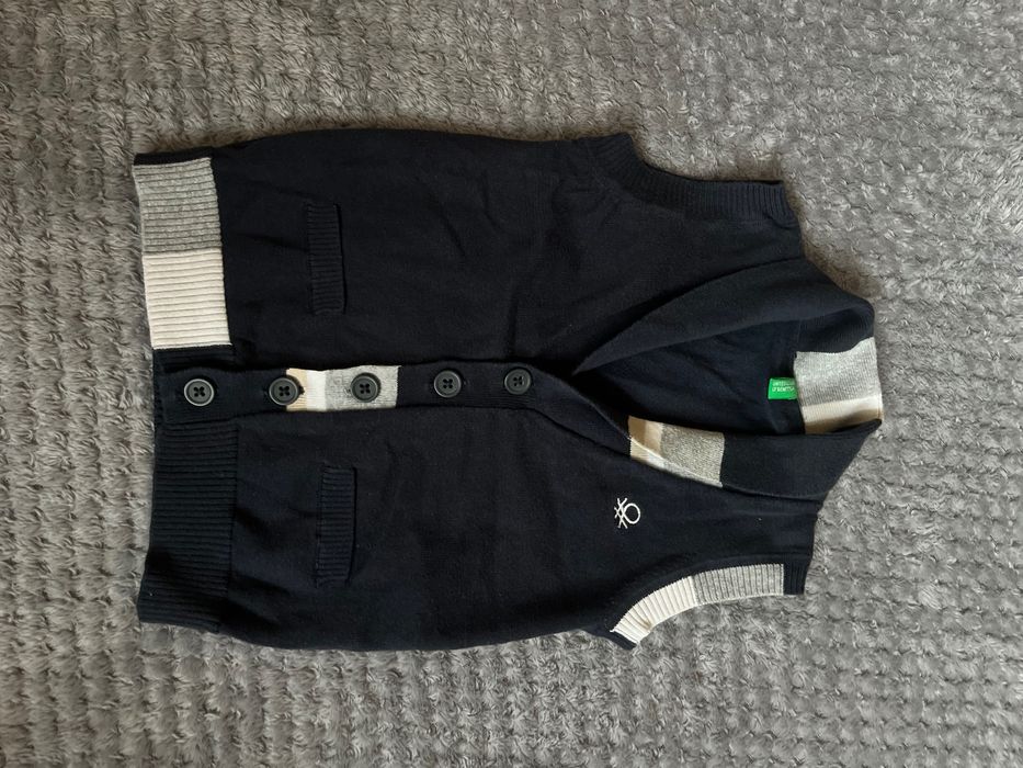 Бебешки елек Benetton 74см, 9-12месеца