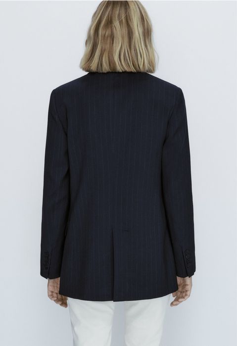 Sacou Massimo Dutti, bleumarin