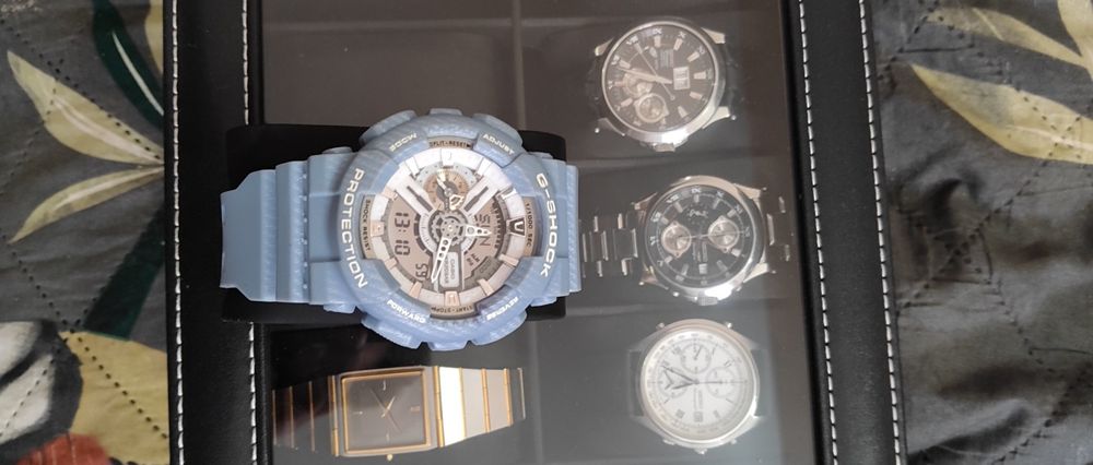 Casio GA-110RG G shock Denim Blue