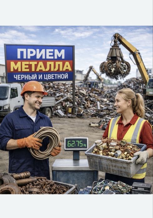 Прием цветной металь