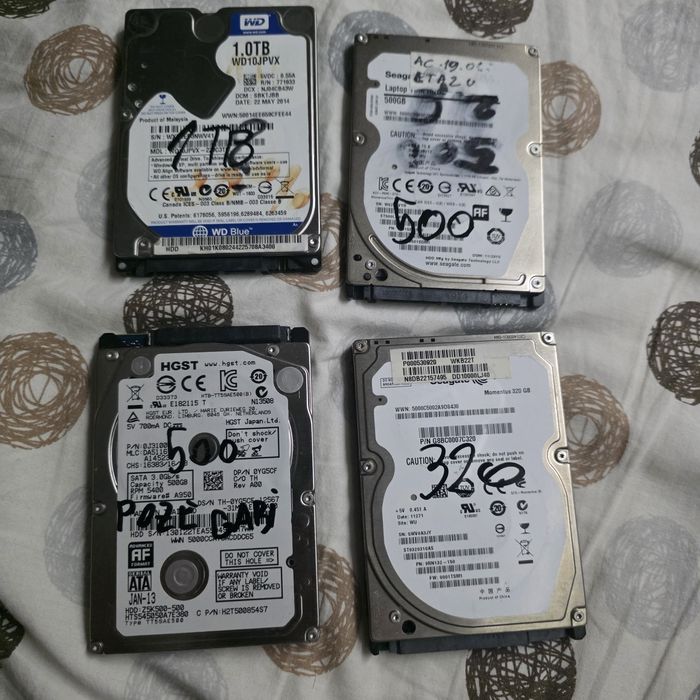 Hdd sata 2,5mm 500gb 320gb 1tb 2tb
