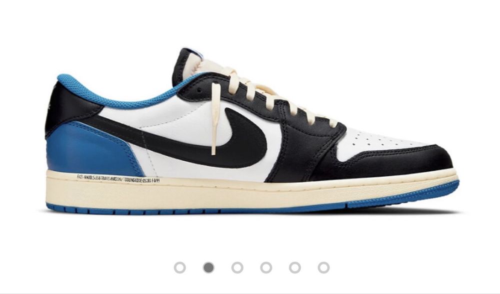 Air Jordan 1 Retro Low OG SP Fragment x Travis Scott