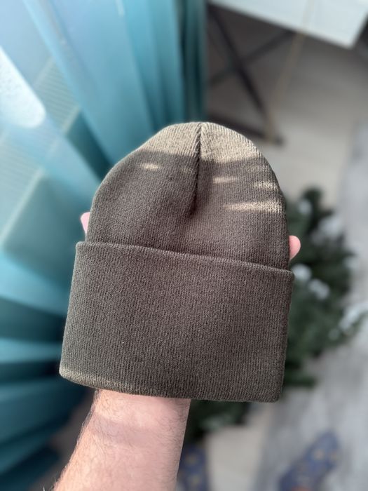 CAT Caterpillar label cuff caciula unisex verde military marime OS nou