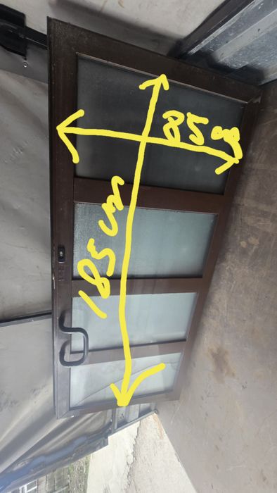 Usi  usa  aluminiu geam termopan
