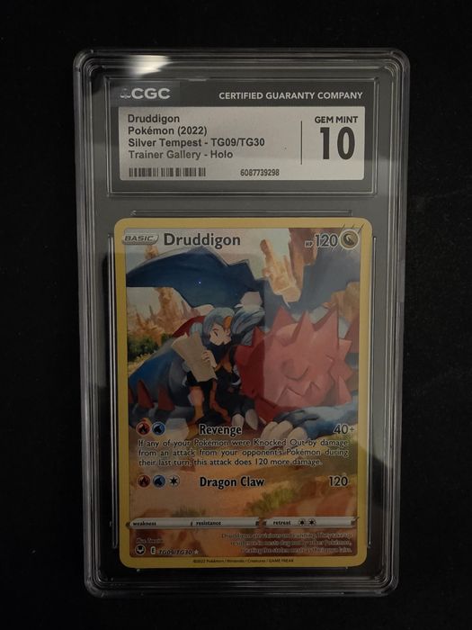 Pokemon - Druddigon #TG09 - CGC 10