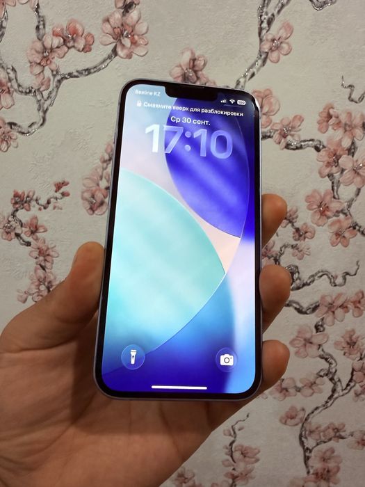 Iphone 14 голубой 128gb 78%