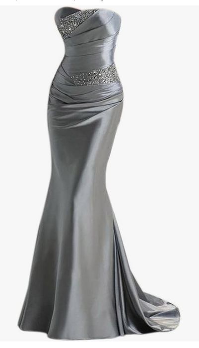Rochie eleganta satin mărimea L