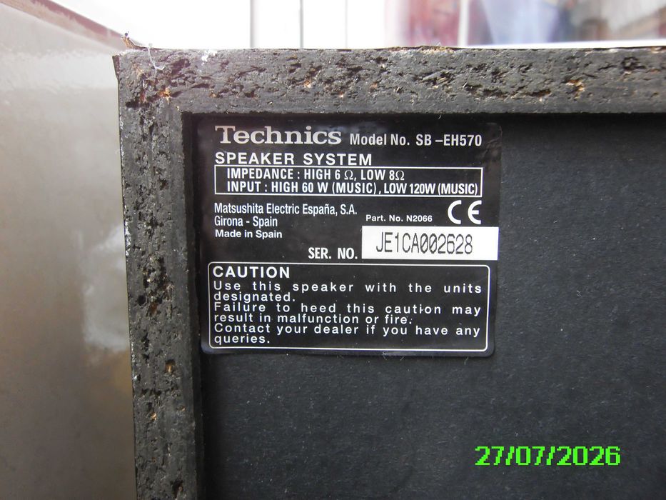 boxe technics electrice