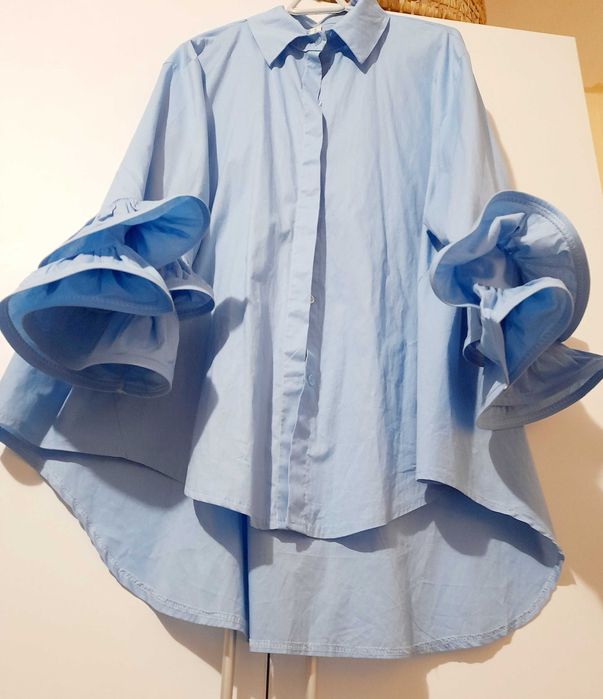 Cămașă elegantă cu mâneci stil clopot marime universala