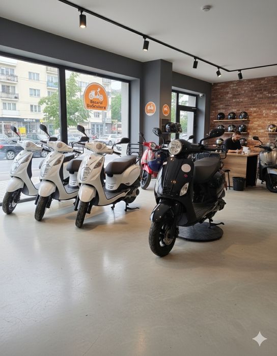 Scutere cu și fără permis | Prețuri de la 2999 lei | Garanție & Acte î