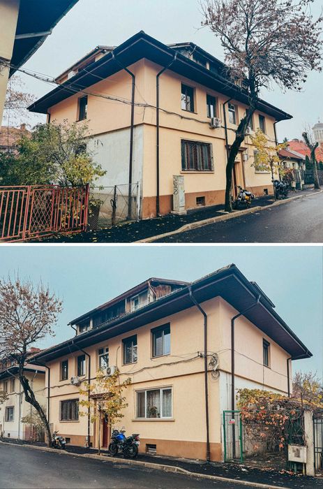 Apartament renovat cu 2 camere in vila cu curte in zona Domenii