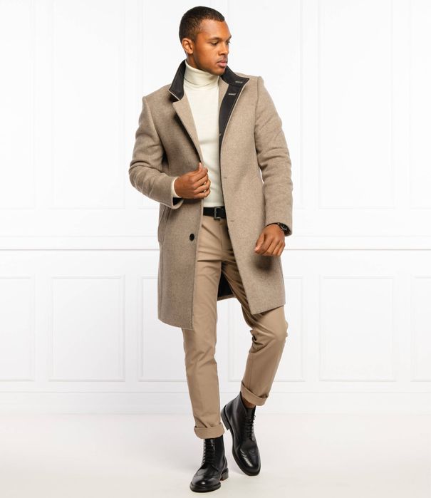 HUGO Hugo Boss : Mintrax Wool Coat - Палто с вълна  размер 52/Л