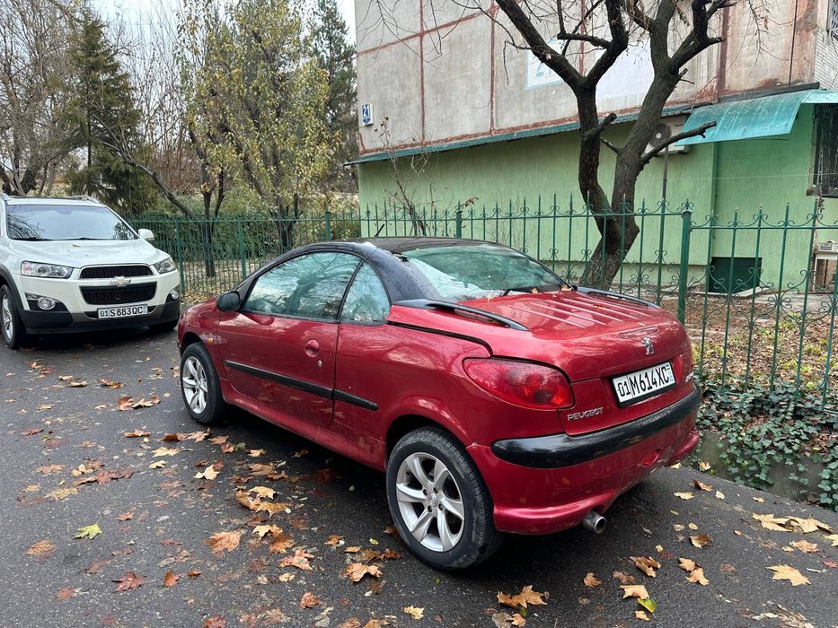 Кабриолет Peugeot 206cc