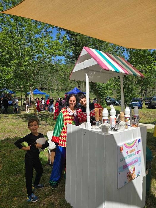 Ice cream bar Toneta de înghețată
