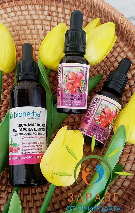 Нефритен ролер + Масло от българска шипка