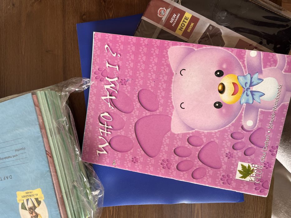 Новые блокноты и тетради