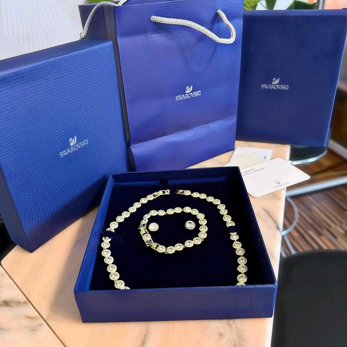 Set Angelic Swarovski Gold//Premium