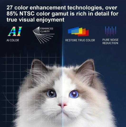 S30MAX 4D 4096x2160P 9500L WiFi Видео Проектор 4K Android ScreenMirror