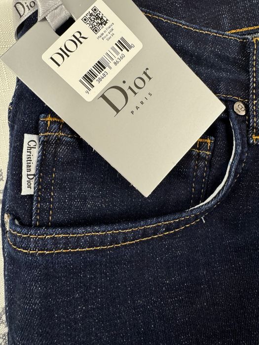Dior-Автентични чисто нови мъжки дънки ХЛ размер