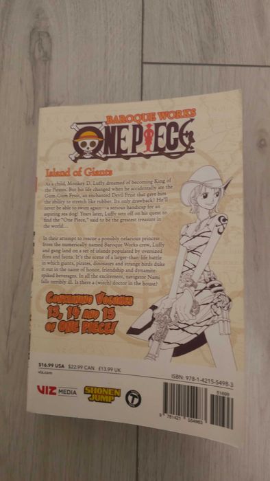 Manga one piece vol 13-15