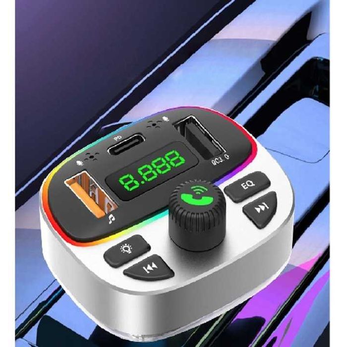 Зарядно за телефон за кола Digital One SP01131, Q-C668, бързо, с FM BT