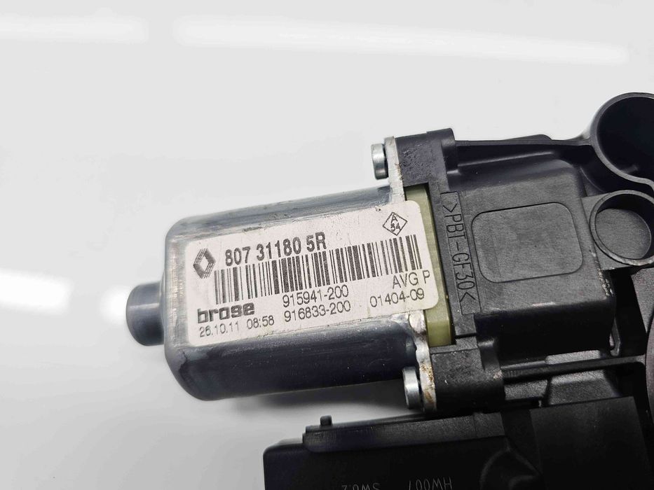 Motoras geam stanga fata Renault Scenic 3 [Fabr 2009-2015] 807311805R