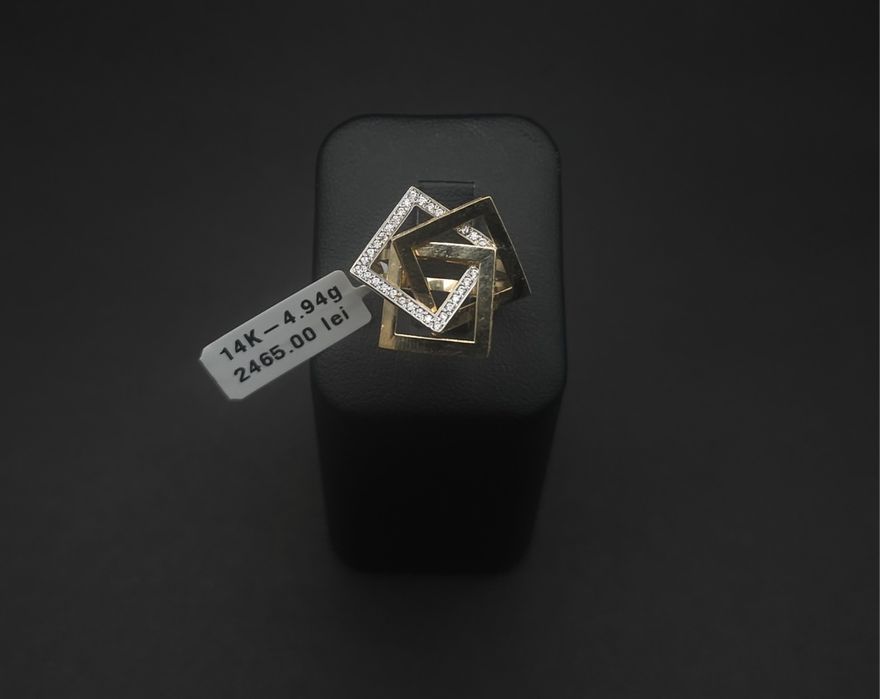 Bijuteria Royal inel aur 14k 4.94 gr